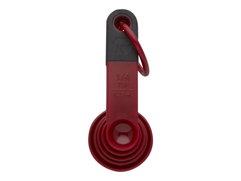 KitchenAid Measuring Spoon Set - Red - 4 piece