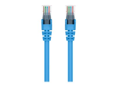 Belkin 50ft CAT6 Ethernet Patch Cable Snagless, RJ45, M/M, Blue
