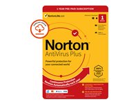 Norton AntiVirus Plus - subscription licence (1 year) - 1 device, 2 GB cloud storage space