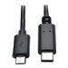 Tripp Lite 6ft USB 2.0 Hi-Speed Cable Micro-B Male to USB Type-C USB-C Male 6' - USB-C cable - USB-C to Micro-USB Type B - 6 ft