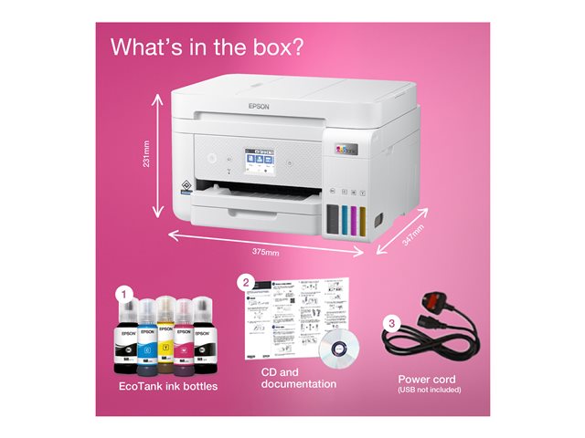 Epson EcoTank ET-4856 - imprimante multifonctions - couleur