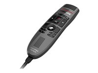 Philips SpeechMike Premium USB LFH3500 Højttalermikrofon Kabling -37dBV/Pascal Sort Grå