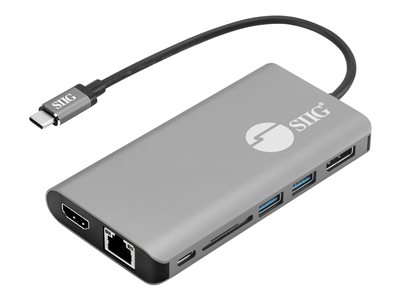 SIIG USB-C MST Video with Hub, LAN and PD 3.0 Docking