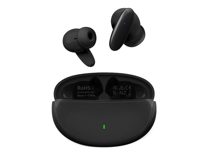 Promate Lush true wireless earphones with Product shot Front 79500