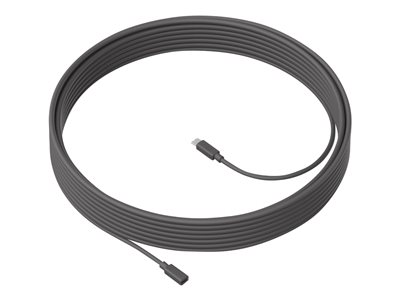 Logitech MeetUp - Microphone extension cable - 10 m - for Logitech EXPANSION MIC FOR MEETUP