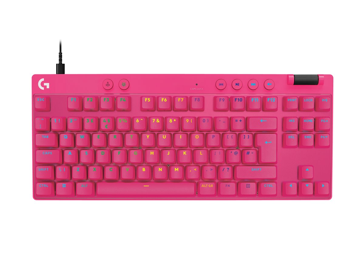 PRO X TKL RAPID Keyboard Magenta UK – foto 2