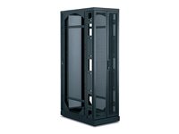APC Netshelter VX Seismic Enclosure w/out Sides Black - rack - 42U