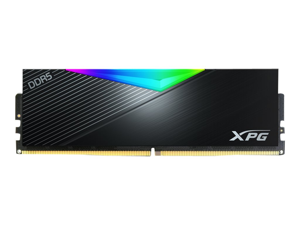 XPG LANCER RGB - DDR5 - kit - 32 GB: 2 x 16 GB - DIMM 288-pin - 5200 MHz / PC5-41600 - unbuffered