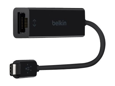 Belkin USB-C to Gigabit Ethernet Adapter Network adapter USB-C Gigabit Ethernet x 1 b image