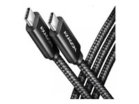 AXAGON USB4 Gen3x2 USB Type-C kabel 1m Sort