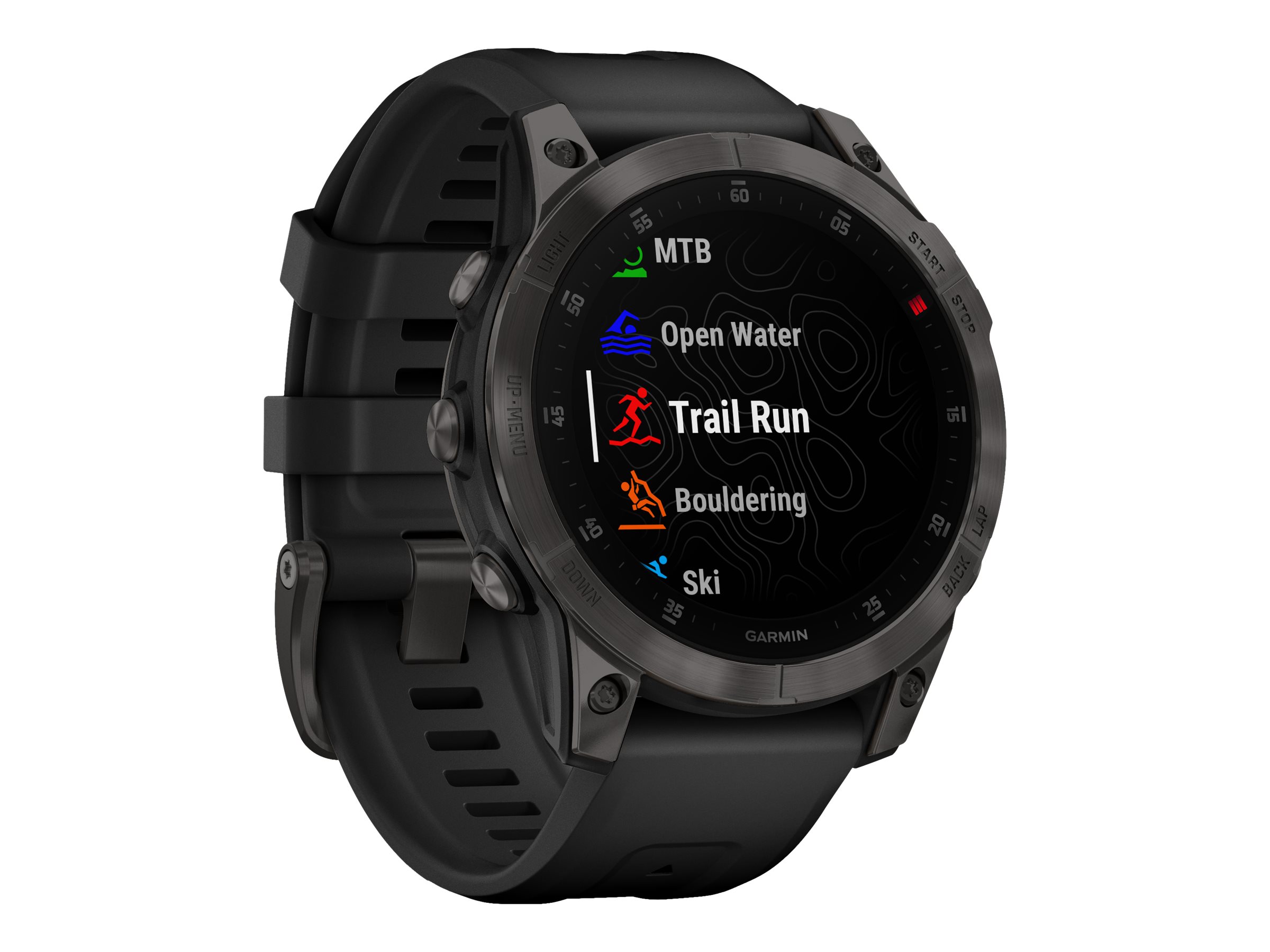 Garmin epix Gen 2 Sapphire Sport Watch - Black Titanium - 010-02582-10