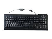 Seal Shield Seal Clean Keyboard USB AZERTY Flemish black