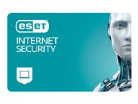 ESET Internet Security Sikkerhedsprogrammer 5 computere 3 år
