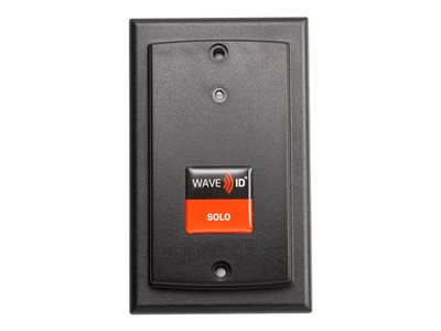 rf IDEAS WAVE ID Solo Keystroke HID Prox RF proximity reader RS-232 125 KHz black