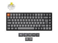 Keychron K2 MAX Tastatur Mekanisk Sydvendt RGB LED Trådløs Kablet Nordisk