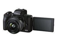 Canon EOS M50 Mark II 24.1Megapixel Sort Digitalkamera