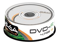 OMEGA Freestyle - DVD-R x 25 - 4.7 GB - storage media