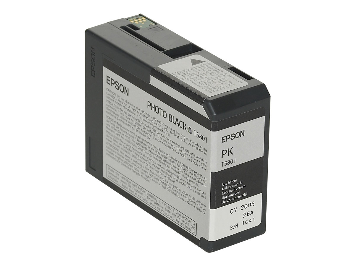 Epson T5801 - 80 ml - photo black