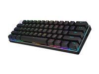 Logitech G PRO X 60 Keyboard gaming 60% TKL backlit wireless 2.4 GHz, Bluetooth 