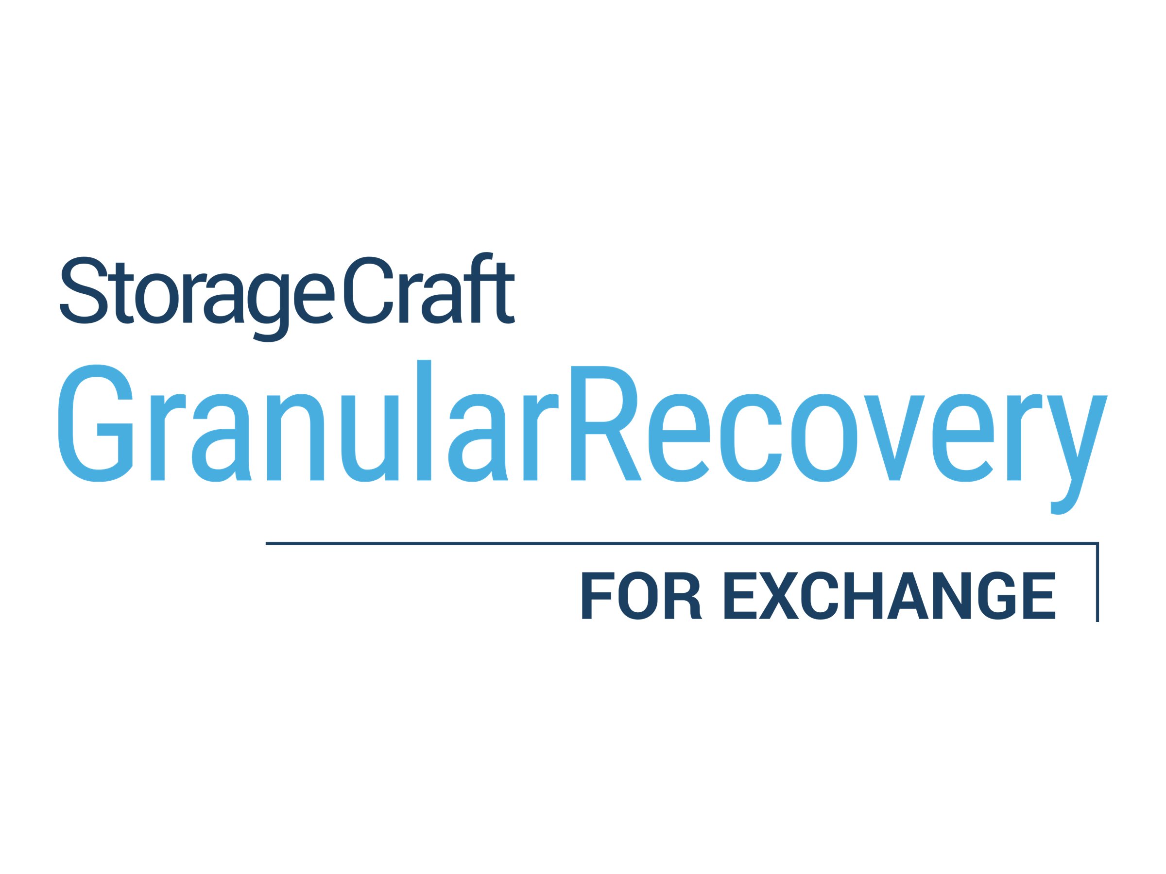 StorageCraft Granular Recovery for Exchange