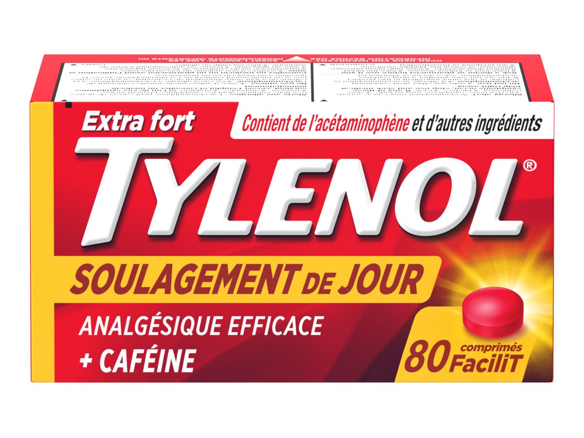 Tylenol Extra Strength Daytime Relief eZ Tabs