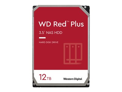 WD Red Plus 12TB SATA 6Gb/s 8,9cm HDD - WD120EFBX