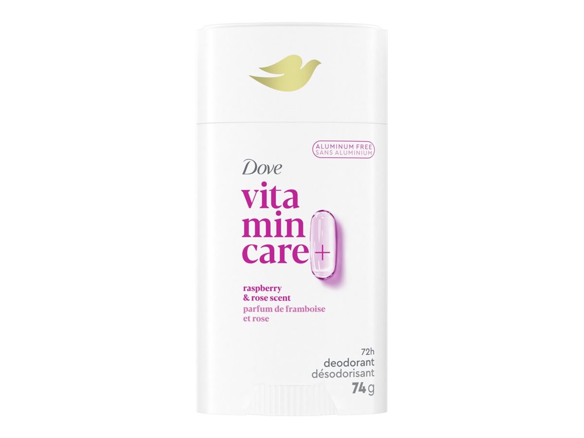 Dove Vitamin Care + Deodorant - Raspberry & Rose - 74g