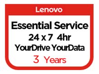 Lenovo Essential Service  YourDrive YourData Support opgradering 3år