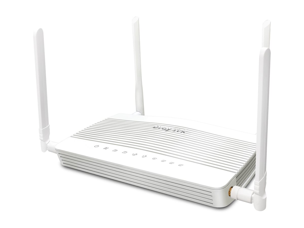 Draytek Vigor C510AX wireless router WWAN Wi-Fi 6 5G 4G 3G Product shot Back 78851