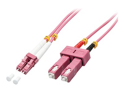 LINDY LWL-Duplexkabel LC/SC OM4 5m