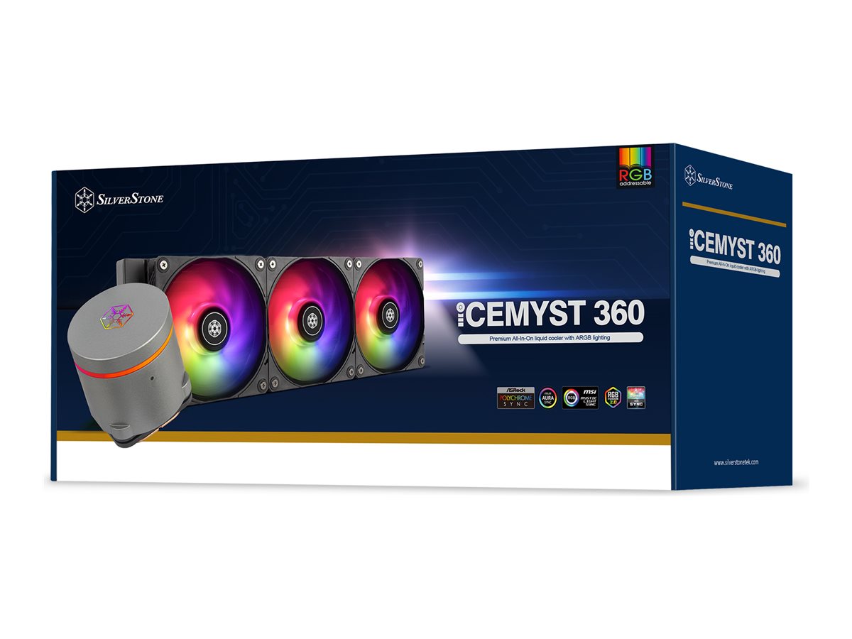 SilverStone IceMyst 360 processor liquid cooling Component Bottom 71150