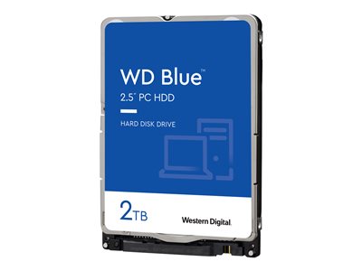 WD Blue Mobile 2TB HDD SATA 6Gb/s 7mm - WD20SPZX