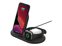 Belkin BOOST CHARGE 3-in-1 Wireless charging stand black image