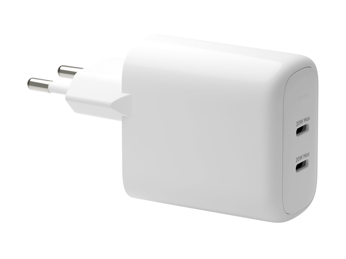 re-chargePro-EUWallCharger2xUSB-C20W-W – foto 2