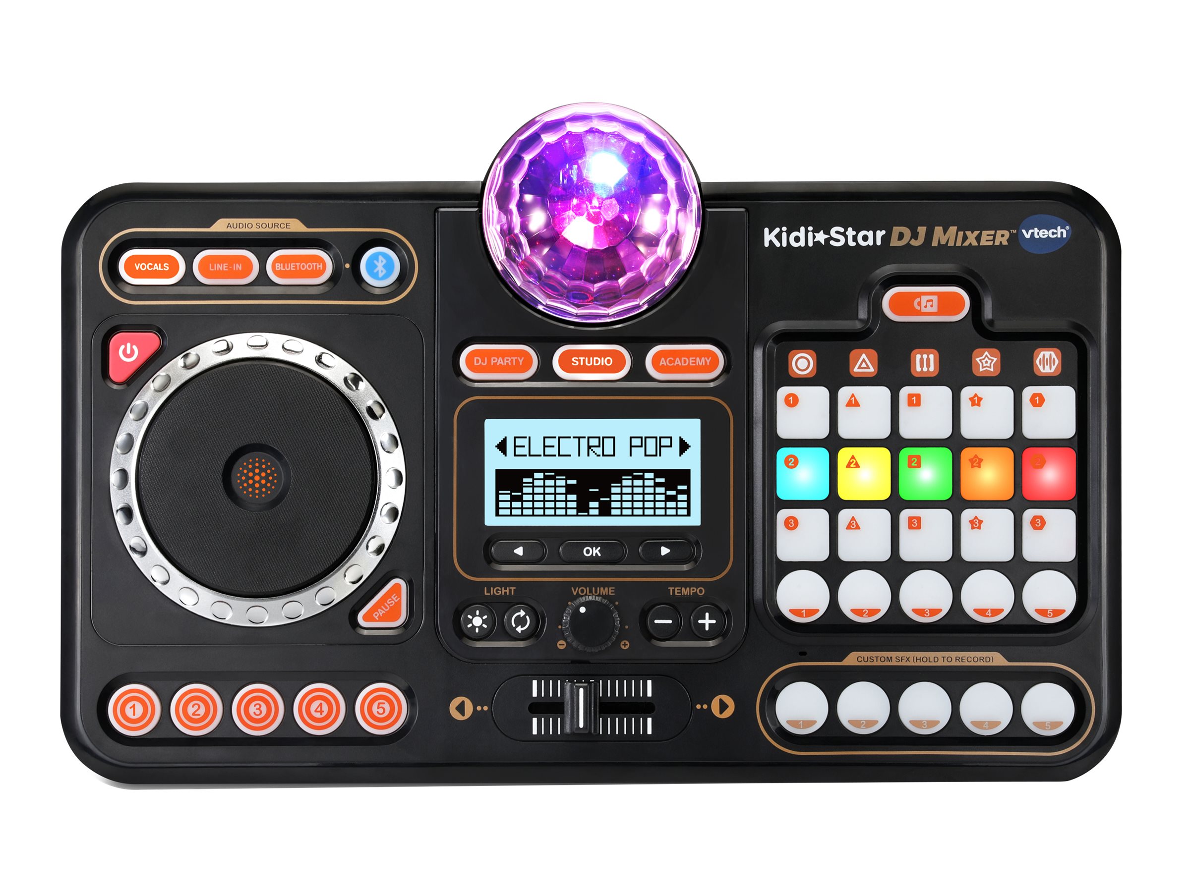 VTech KidiStar DJ Mixer - Black - 80547300