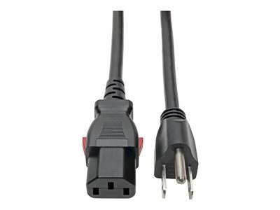 Eaton Tripp Lite Series Computer Power Cord, NEMA 5-15P to Locking C13