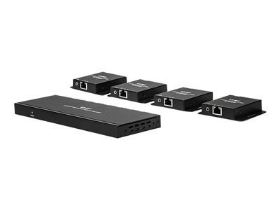 LINDY 50m Cat.6 4 Port HDMI Splitter