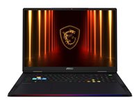 MSI Raider A18 HX A9WIG-007NEU 18' 3840 x 2400 9955HX3D 64GB 2TB NVIDIA GeForce RTX 5080 / AMD Radeon 610M Windows 11 Home