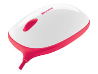 Microsoft Express Mouse Optisk Kabling Rød Hvid