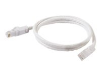 C2G 8ft Cat6 Ethernet Cable - Snagless Unshielded (UTP) - White