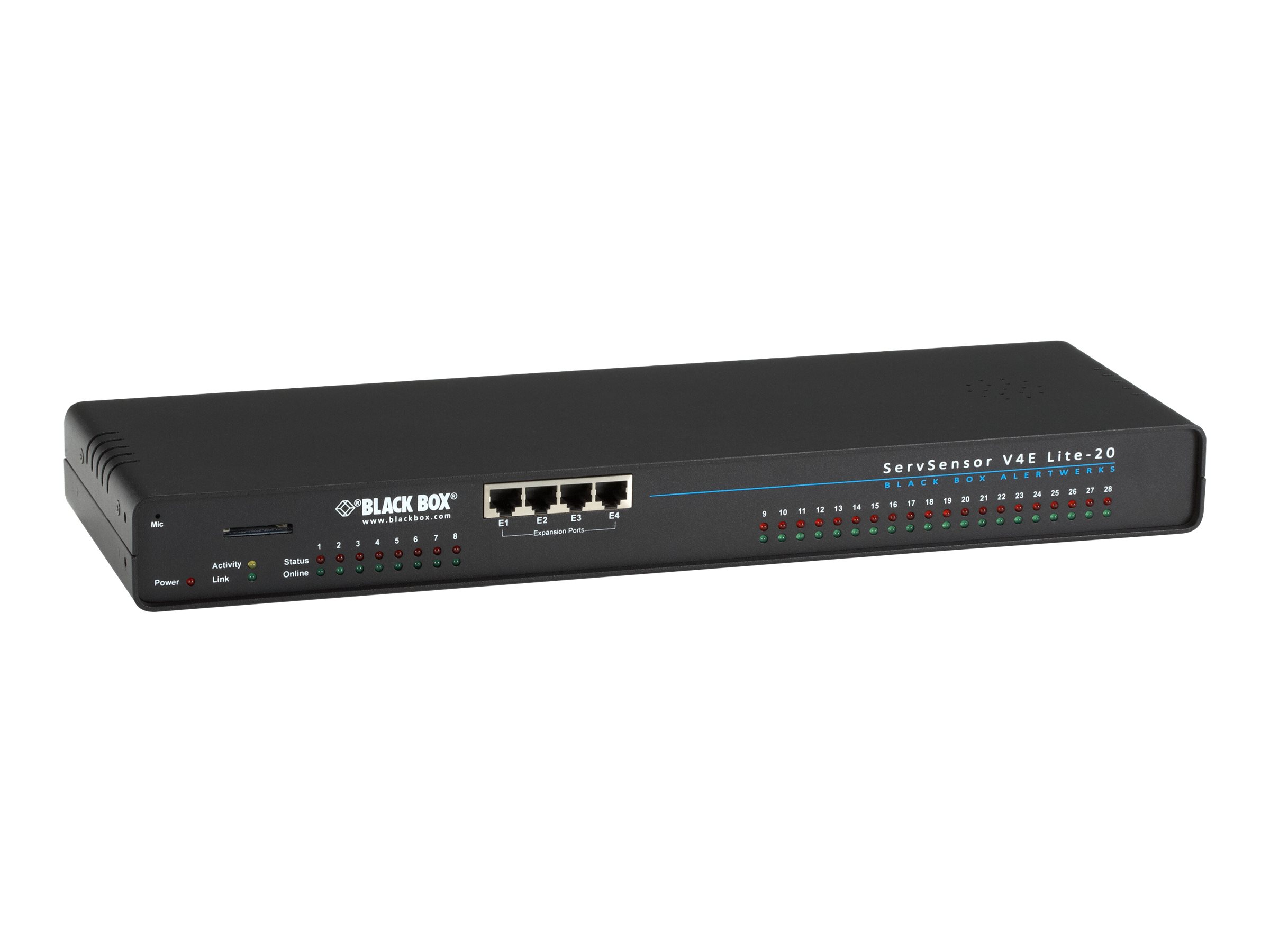 Black Box AlertWerks ServSensor V4EL with 20 Dry Contacts