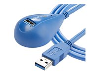 StarTech.com USB forlængerkabel 1.5m Sort