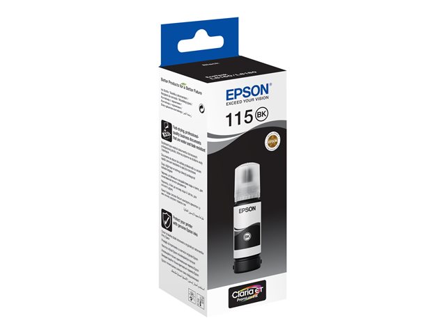 EPSON 4LB 115 EcoTank Pigment Black ink C13T07C14A