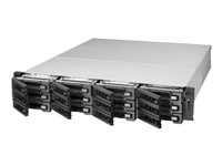 QNAP TVS-EC1280U-SAS-RP NAS server 12 bays rack-mountable SATA 6Gb/s / SAS 12Gb/s 