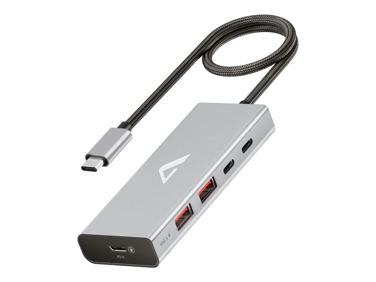 Alogic ZIP, hub, with 100W power delivery, 4 ports