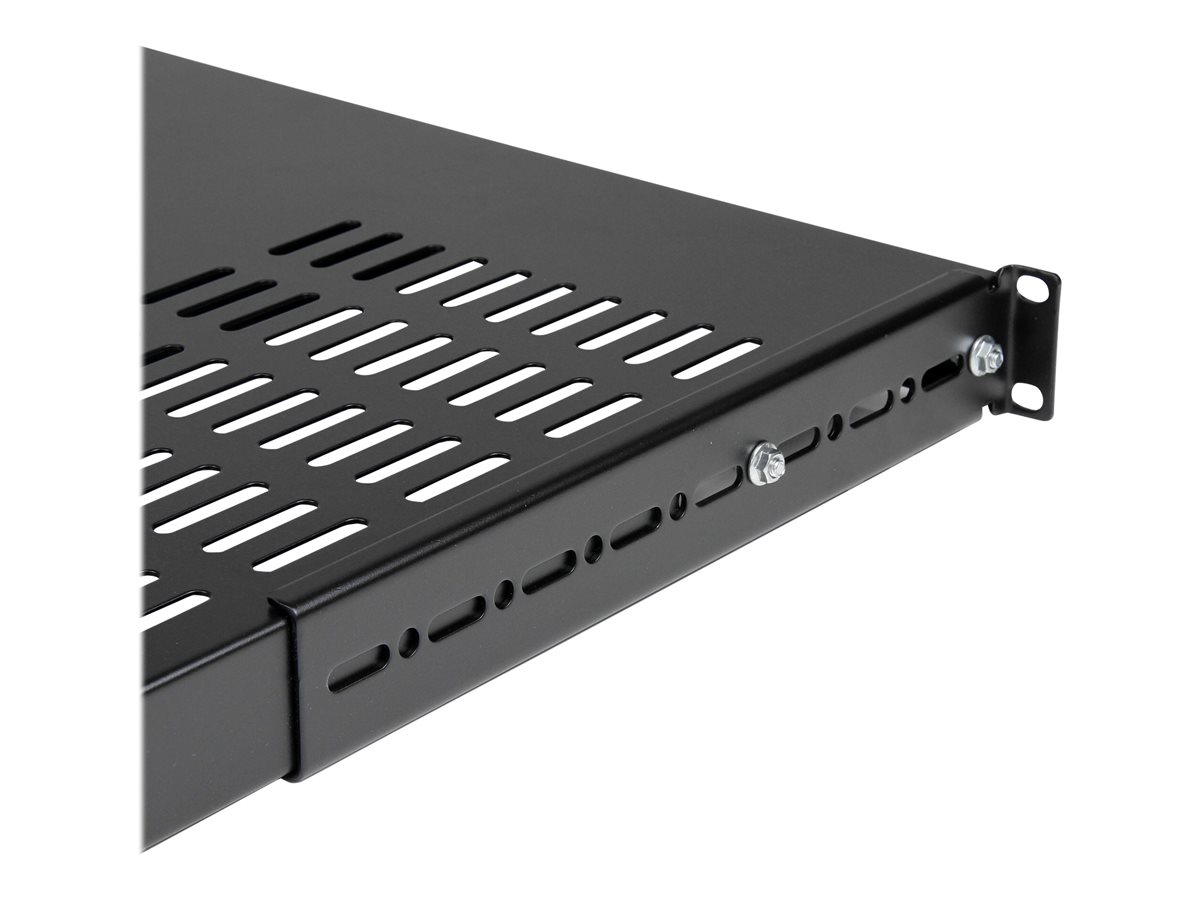 STARTECH 1U Adjustable Vented Rack Mount Shelf – foto 10