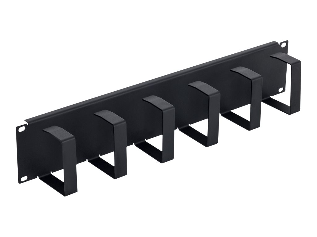 Triton 19'' vyvazovací panel 2U 6x háček černý