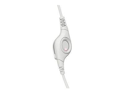 Logitech Headset H390 USB grey-white retail - 981-001286