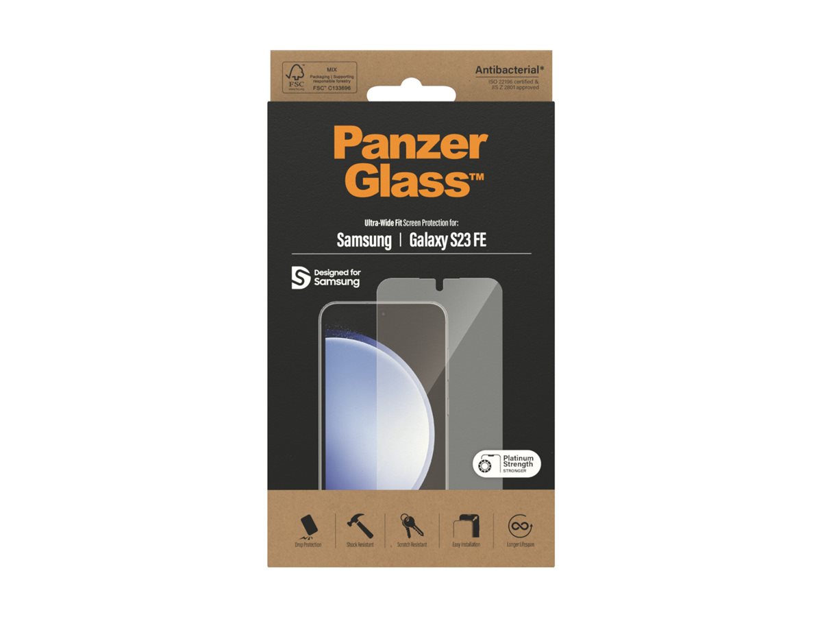 PanzerGlass Screen Protector for Samsung Galaxy S23 FE - Clear