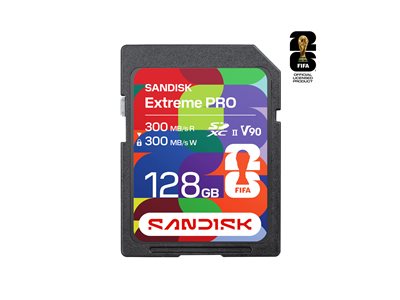 SanDisk Extreme PRO - FIFA World Cup 2026 Edition flash memory card